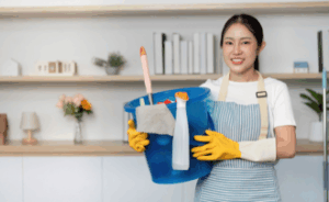 Deep cleaning services by Poppies Perth